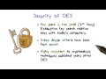 security of des