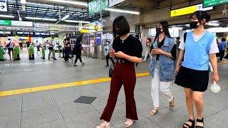 【4K高画質】日曜日の柏駅周辺を散歩！若者たちで賑やかな休日！