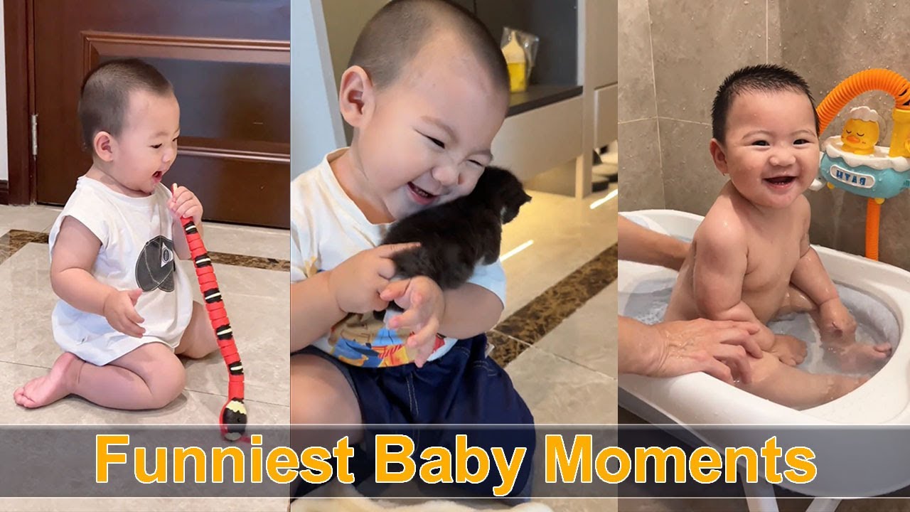 Funniest Baby Moments Funniest Baby Reactions Ever Funny And Cute
