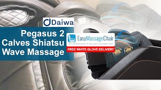 Daiwa Pegasus 2 - Shiatsu Wave Massage for Your Tired Calf