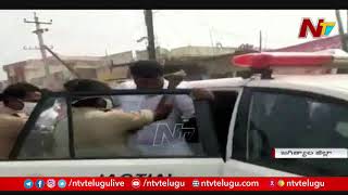 High Tension at Jagtial, BJP Leaders Tries to Stop Minister Koppula Eshwar In Jagtial | Ntv