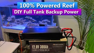 DIY Full Tank Backup Power - Inverter + Power Queen Lifepo4 Battery