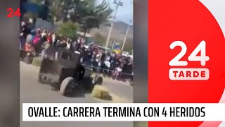 "Auto loco": perdió el control e impactó a asistentes | 24 Horas TVN Chile