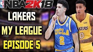 HUGE FA SIGNING!! - Lakers My League Episode 5 - NBA 2K18