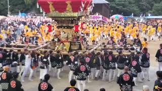 2023.播州三木大宮八幡宮秋祭り宵宮境内練り（明石町・新町）