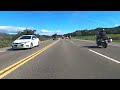 Reckless Punk passes BMW group at over 100 mph.on San Marcos Pass