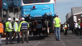 Second batch of Afro 4000 diesel locomotives arrive in Cape Town