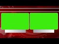 Free HD green screen Double window News Animation for Multipurpose Graphic use