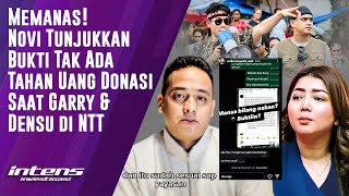 Novi Tunjukkan Bukti Tak Ada Tahan Uang Donasi Saat Gary \u0026 Densu di NTT