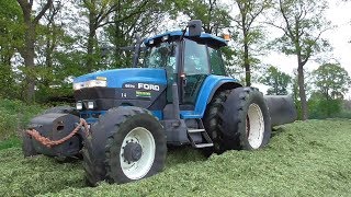 Grass silage with New Holland