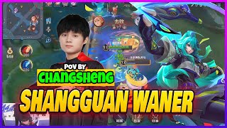 China Rank 1 Changsheng Shangguan Waner | Insane Damage | HONOR OF KINGS🛑