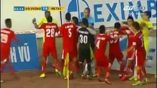 Fighting in Vietnam football league (Boxing in V - league)