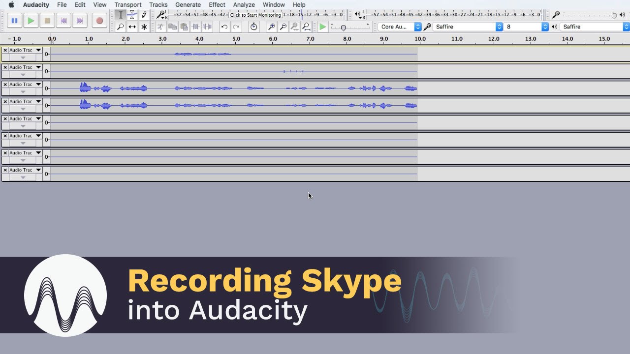 How To Record Skype Calls With Audacity - YouTube