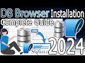 How to install DB Browser for SQLite on Windows 10/11 [ 2024 Update ] Create Database, Table in SQL