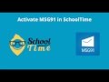 Activate MSG91 in SchoolTime