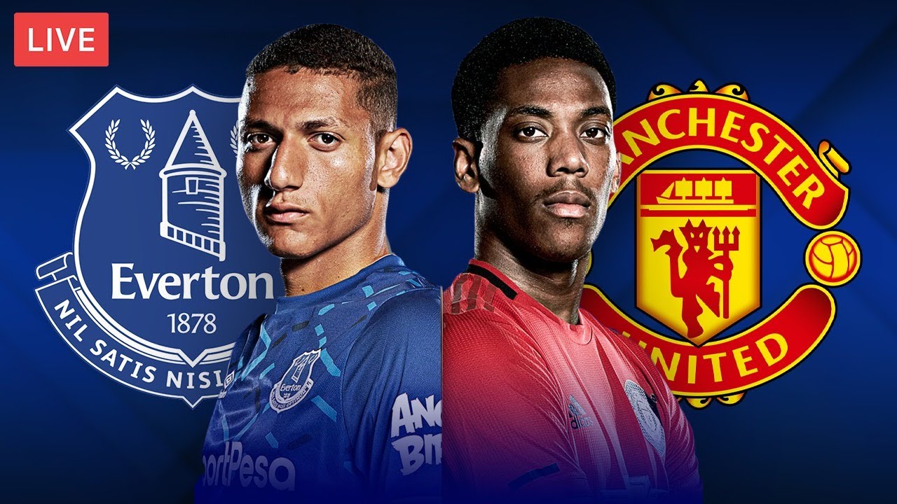 EVERTON Vs MANCHESTER UNITED - LIVE STREAMING - EFL Cup - Football ...