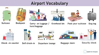 Airport Vocabulary - English Vocabulary