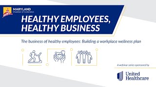Webinar: Building a Workplace Wellness Plan