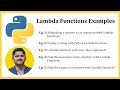 What are Lambda Functions in Python | Amit Thinks