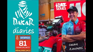 DAKAR DIARIES TAPPA 11 Cesare Zacchetti getta la spugna ma non spegne il sorriso