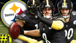 Madden 23 Pittsburgh Steelers Franchise Ep 1! Is Pickett The Guy Or Is It Time To Rebuild?