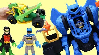 Batman Robot Helps Spidey And Friends - Superhero Adventure