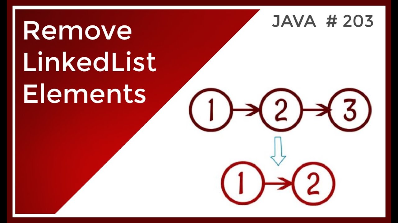 Remove Linked List Elements Youtube