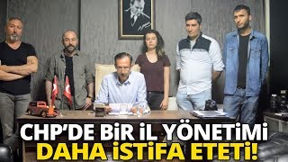 CHP Erzurum İl Yönetiminde Toplu İstifa