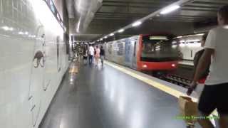 The Metro/Subway in Lisbon, Portugal