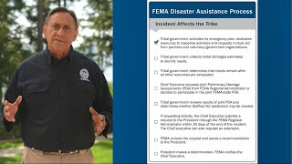 Disaster Overview for Tribal Leaders - FEMA Tribal Recovery Video Series