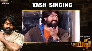 Yash Singing A Famous Song | KGF Team Special Interview with Mangli | Silly Monks