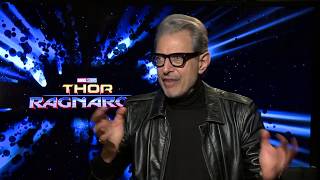 Thor Ragnarok Interview - Jeff Goldblum