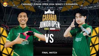 FULL MATCH CARABAO JUNIOR OPEN 2024 SERIES 2 | JOSE - JFLOWERS VS MADE ABY - ROBIN [ FINAL ]