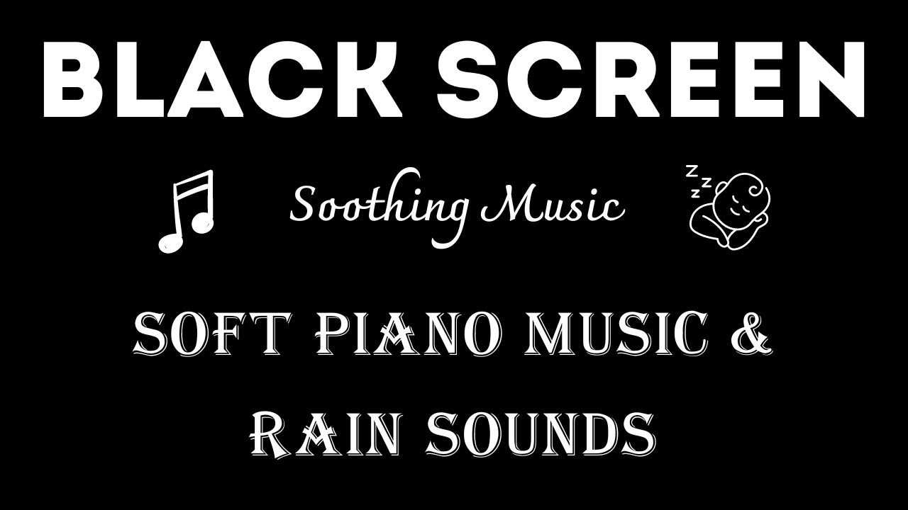 Black Screen Sleep Music 24h No Ads And Sleep Well While Playing Video