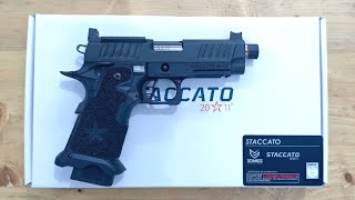 #review gbb EMG (by army armament) hicapa3.8 licensed staccato full metal