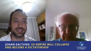 Johan Galtung: US Empire Will Collapse \u0026 Become a Dictatorship [TURN ON SUBTITLES]