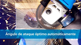 Ángulo de ataque óptimo automáticamente - CC-GRIND VIEW - PFERD