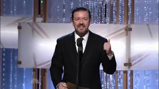 Ricky Gervais Globos de Oro 2011 (Subtitulado en Español)