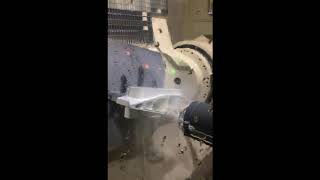 HyperMILL vs YASDA YBM 10T 100TT 5 Axis Machining Centers