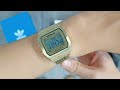 Adidas Gold Dial Gold Stainless Steel, Case Gold