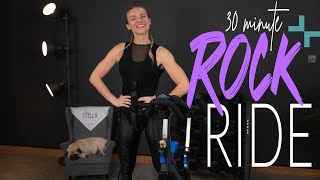 ENERGIZING ROCK RIDE | 30 Minute Indoor Cycling Workout