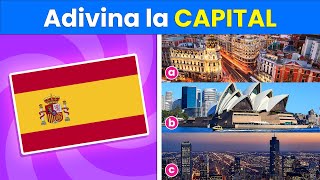 Adivina las CAPITALES del Mundo 🚩🌎| Reto de 51 Capitales | ¿Cuántas Reconoces 🤔✅?