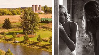 He wrote her a love letter EVERY DAY | Long Distance Relationship | The Eddie Hotel \u0026 Farm Wedding