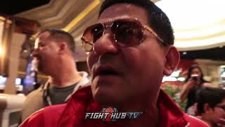 ANGEL GARCIA AFTER WEIGH INS "I WANT DANNY TO BEAT HIM THE **** UP!"