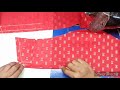 normal blouse stitching full video ఫ్రంట్ పార్ట్లోను మరియు సైడ్ జాయింట్స్ లోను ఎక్కువ తక్కువలు