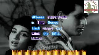 Lag Ja Gale Se Hindi  karaoke for female singers with lyrics