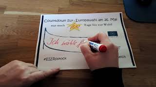 100 Tage bis zur Europawahl – unser persönlicher Countdown für Euch