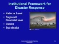 EAHA Day 3 Session 2: Policy Framework For Disaster Management Lecture