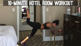 10-Minute Hotel Room Workout (full body - no equipment)