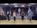 AROUND THE FIRE line dance - Kate Sala - Chrystel Durand - Darren Bailey - Guillaume Richard
